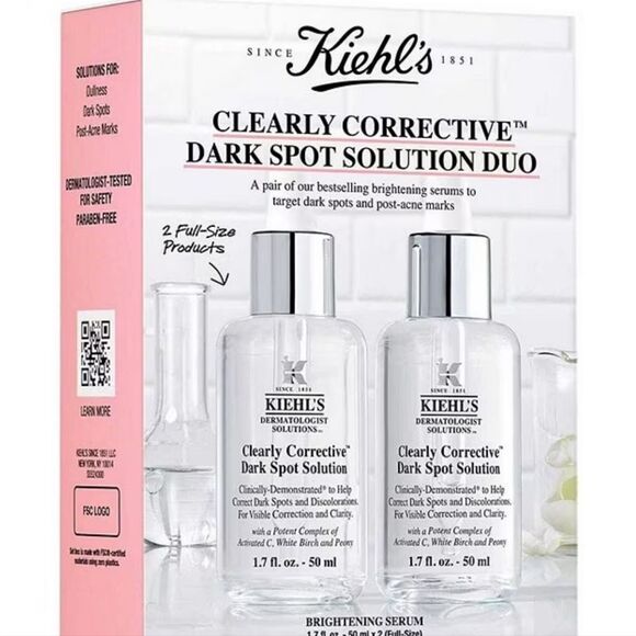 Kiehl's Cleary Corrective Dark Spot Solution Duo - Picture 2 of 11